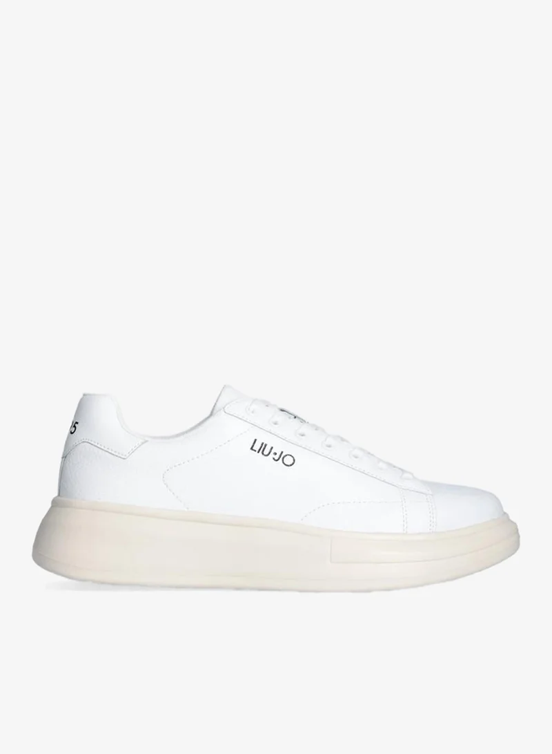 Liu Jo Hammered leather sneakers